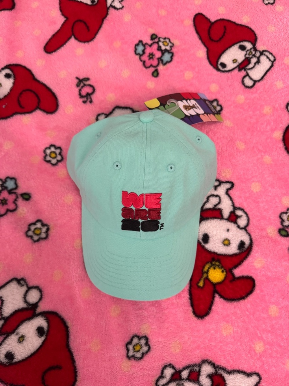 We Are 26 FIFA World Cup Embroidered Mint Baseball Cap BNWT